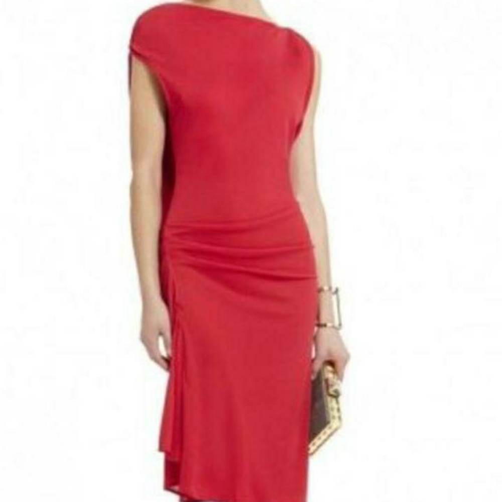 BCBG MAXAZRIA RED DRESS